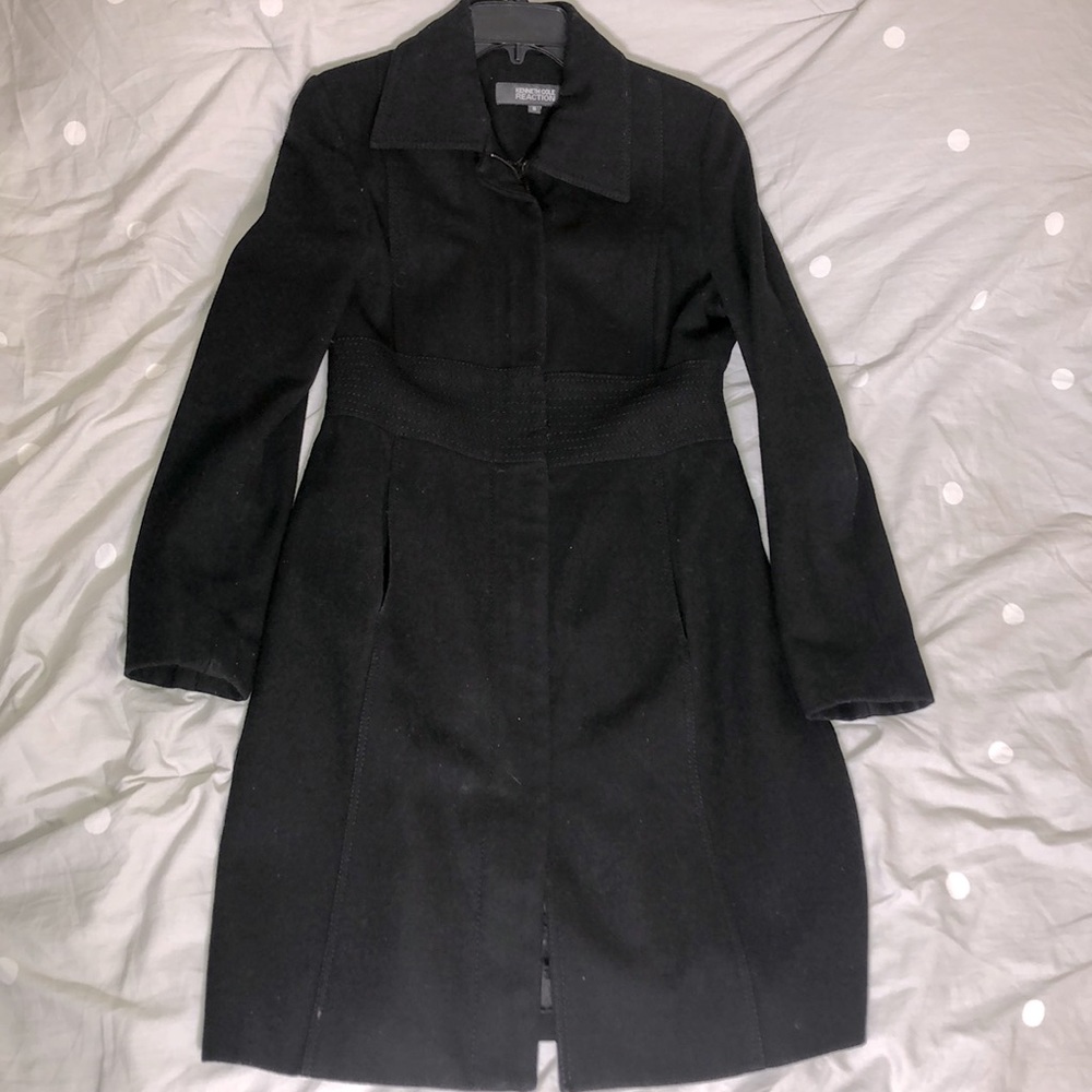 Black Kenneth Cole Women’s Zippered Coat